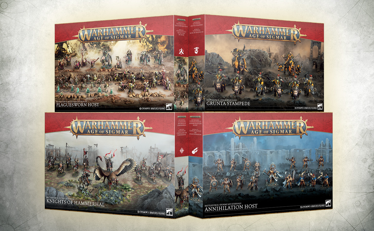 Games Workshop Reveals Six Age of Sigmar Battleforces