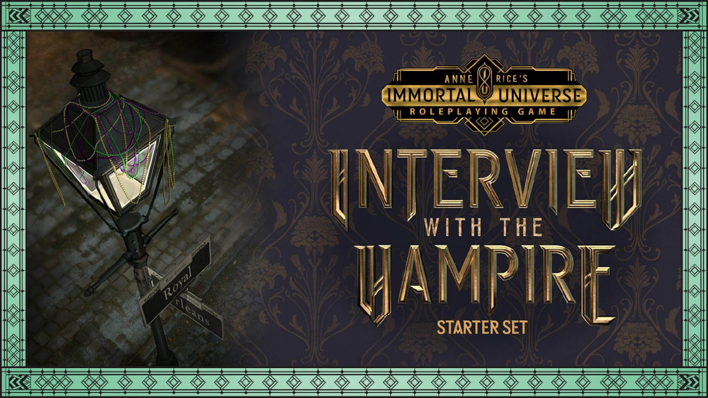 Anne Rice’s Immortal Universe RPG Hits BackerKit Oct. 27