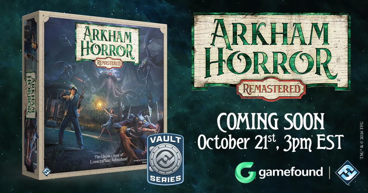 Arkham Horror Remastered Funds in Under 18 Minutes