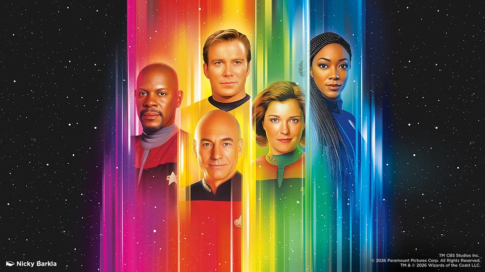 MTG Star Trek Previews Begin Oct 20 With Debut Stream